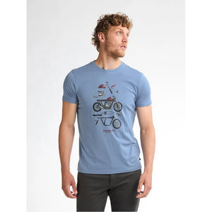 Petrol Industries Tshirt Pale Blue