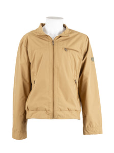 Caramel zip jacket