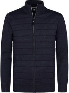 Knitwear Collar Cardigan Royal Navy