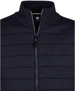 Knitwear Collar Cardigan Royal Navy
