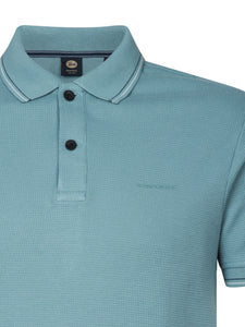 petrol polo T shirt