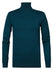 Teal Turtle Neck Polo Top