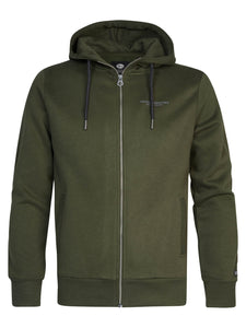 Petrol Zip Hoodie