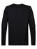 Long Sleeve Print Black T Shirt