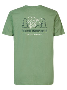Petrol Print T Shirt