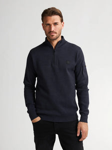 Half Zip Sweater Royal Navy