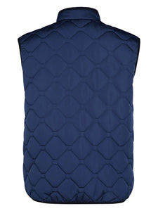 Petrol Industries Quilted Gilet Dark Denim