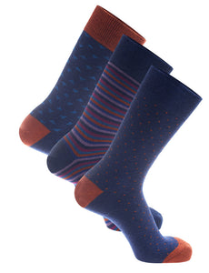 Men's 3 Pack Gift Box Sock ( Combo 7)