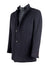 Navy Wool Full Zip Coat