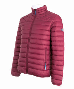 Wine padded jacket