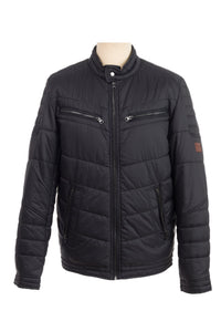 Black Zip Padded Jacket