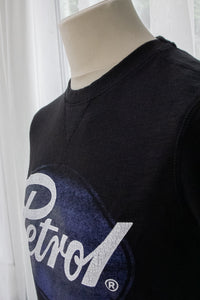Petrol Industries Black Logo Sweatshirt
